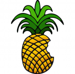 Логотип сервисного центра PineAPPLE